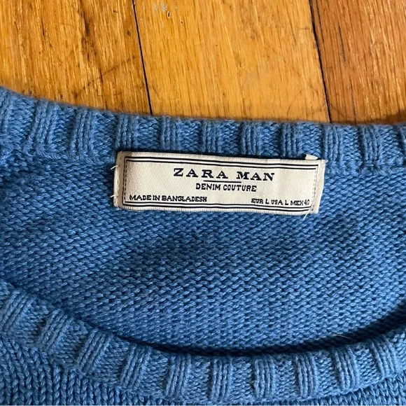 Multicolor Zara Man striped sweater - Picture 2 of 4